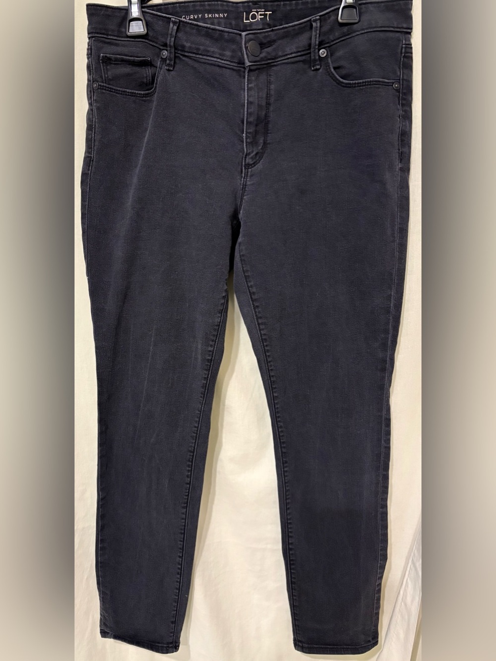 LOFT Women’s Skinny Jeans in Charcoal
